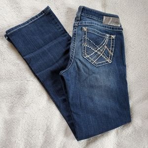 Ariat Turquoise Boot Cut Jeans, Sz 29R, NWOT